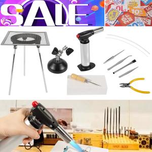 Jewelry Soldering Kit with Silver Wire and Torch