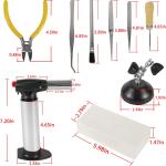 Jewelry Soldering Kit with Silver Wire and Torch