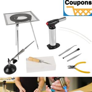 Soldering Kit with Butane Torch and Wire