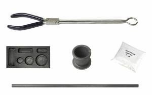 Torch Melting Kit With Graphite Mold and Tongs