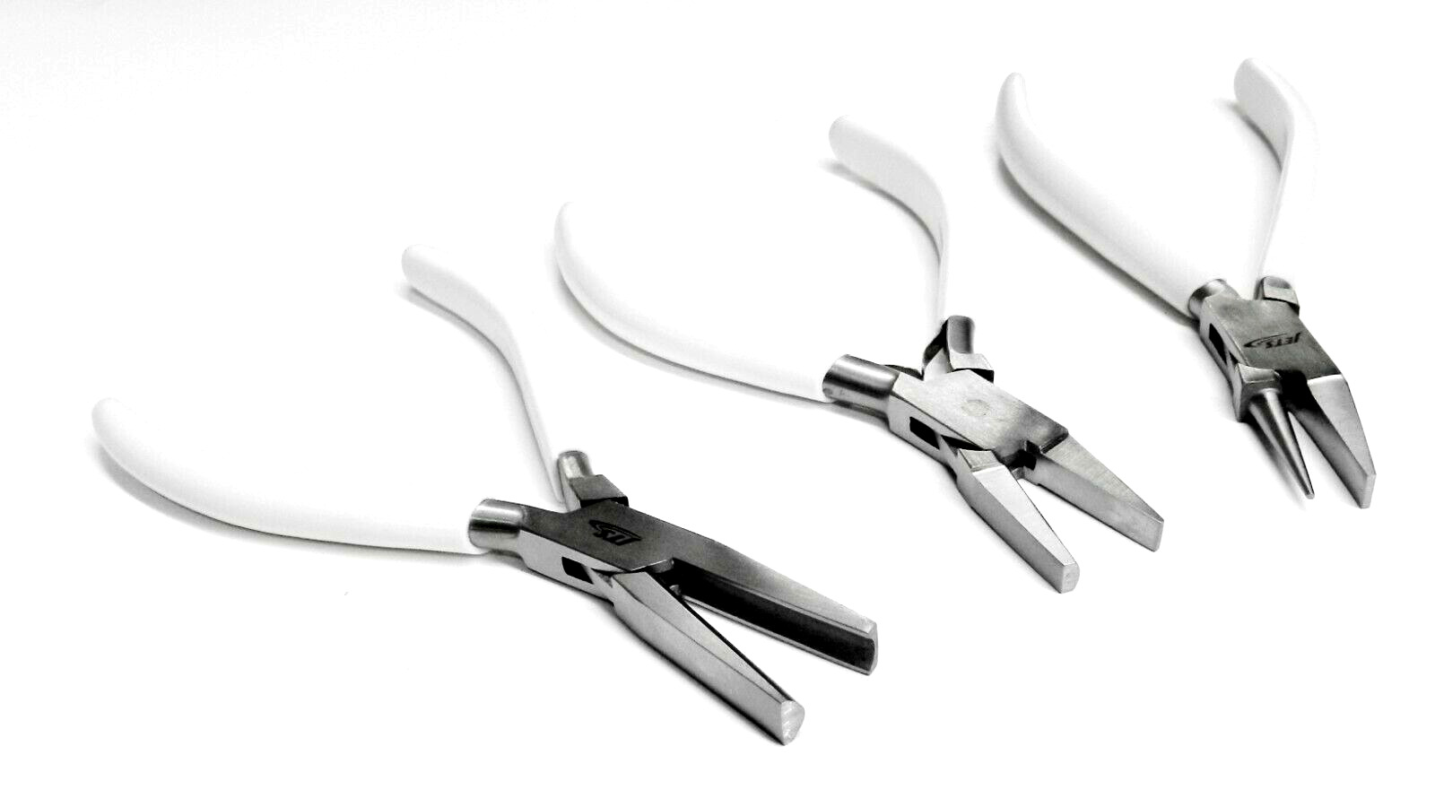 Metalsmithing 3-Pliers Set for Shaping Wire & Jewelry