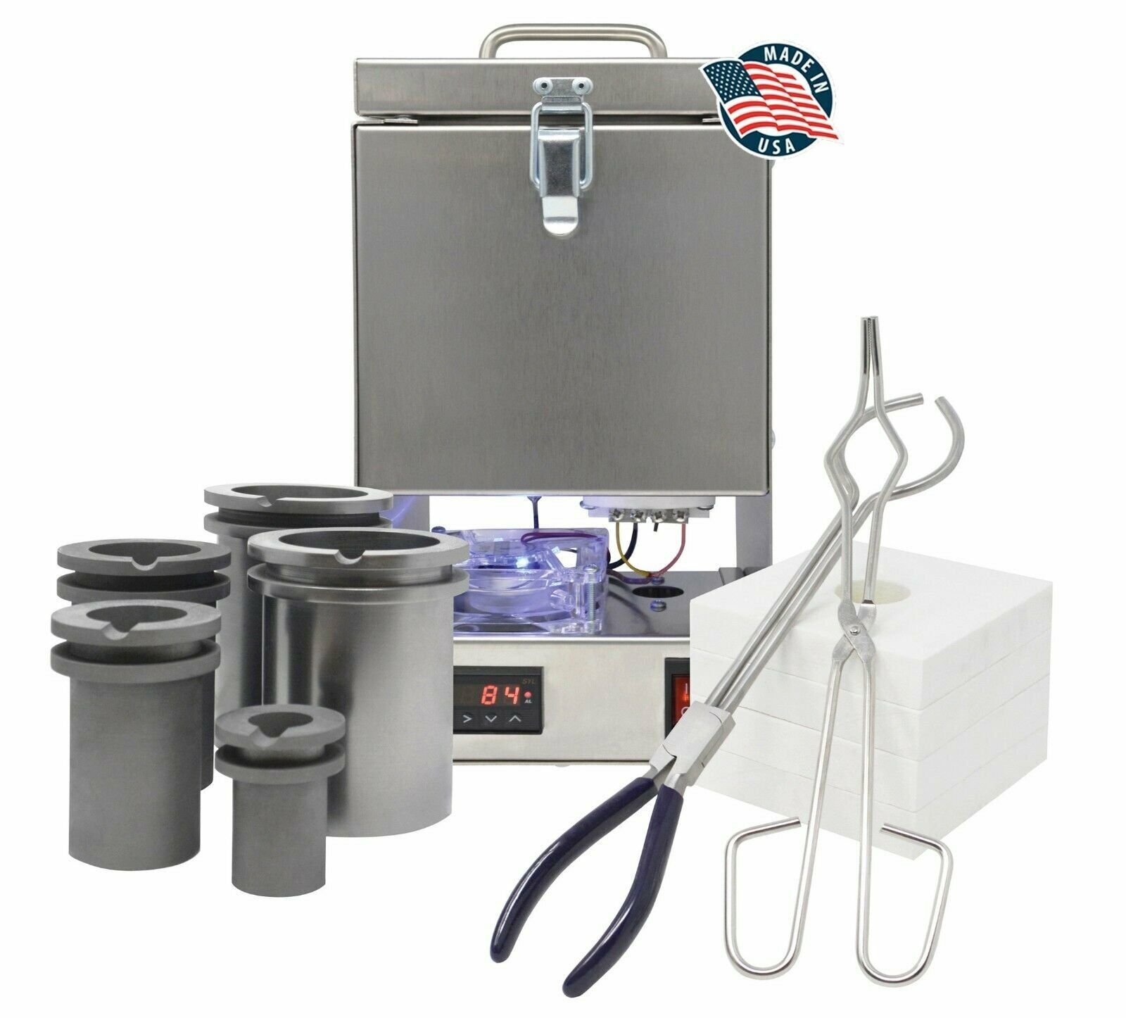 QuikMelt Electric Furnace: Jewelry Gold Silver Melting Kiln