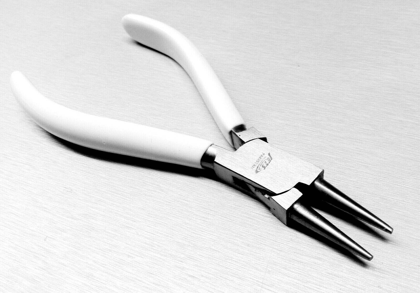 6-1/2" Thick Gauge Round Nose Pliers for Metalsmithing
