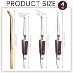 6-Piece Jewelry Soldering Kit with Heat Resistant Tools