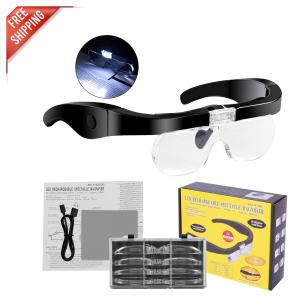 LED Lighted Magnifying Glass - 1.5X to 5X