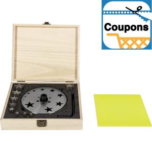 Star Shape Metal Disc Cutter Set with Handle