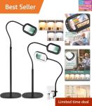 10X Magnifying Lamp with 5 Color Modes