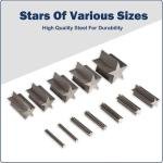 Star Shape Disc Cutter Set with 10 Punches