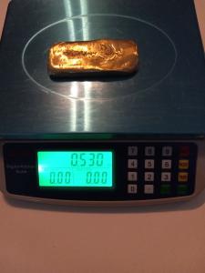 Nordic Gold 5.3 OZ Ingot for Jewelry Making