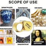 30x 21mm Jeweler's Glass Magnifying Loupe