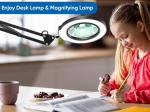 10X Magnifying Lamp with Adjustable Arm for Crafts