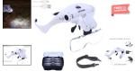Rechargeable Head Magnifier with 3.5X Magnification