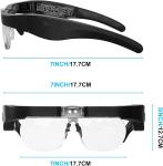 LED Lighted Magnifying Glass - 1.5X to 5X