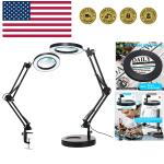 10X LED Magnifying Glass for Crafts and Reading