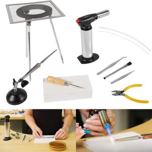 Jewelry Soldering Kit with Butane Torch and Tripod