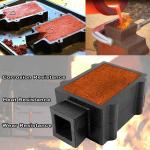 2-Part Cast Iron Flask Mold for Jewelry Casting