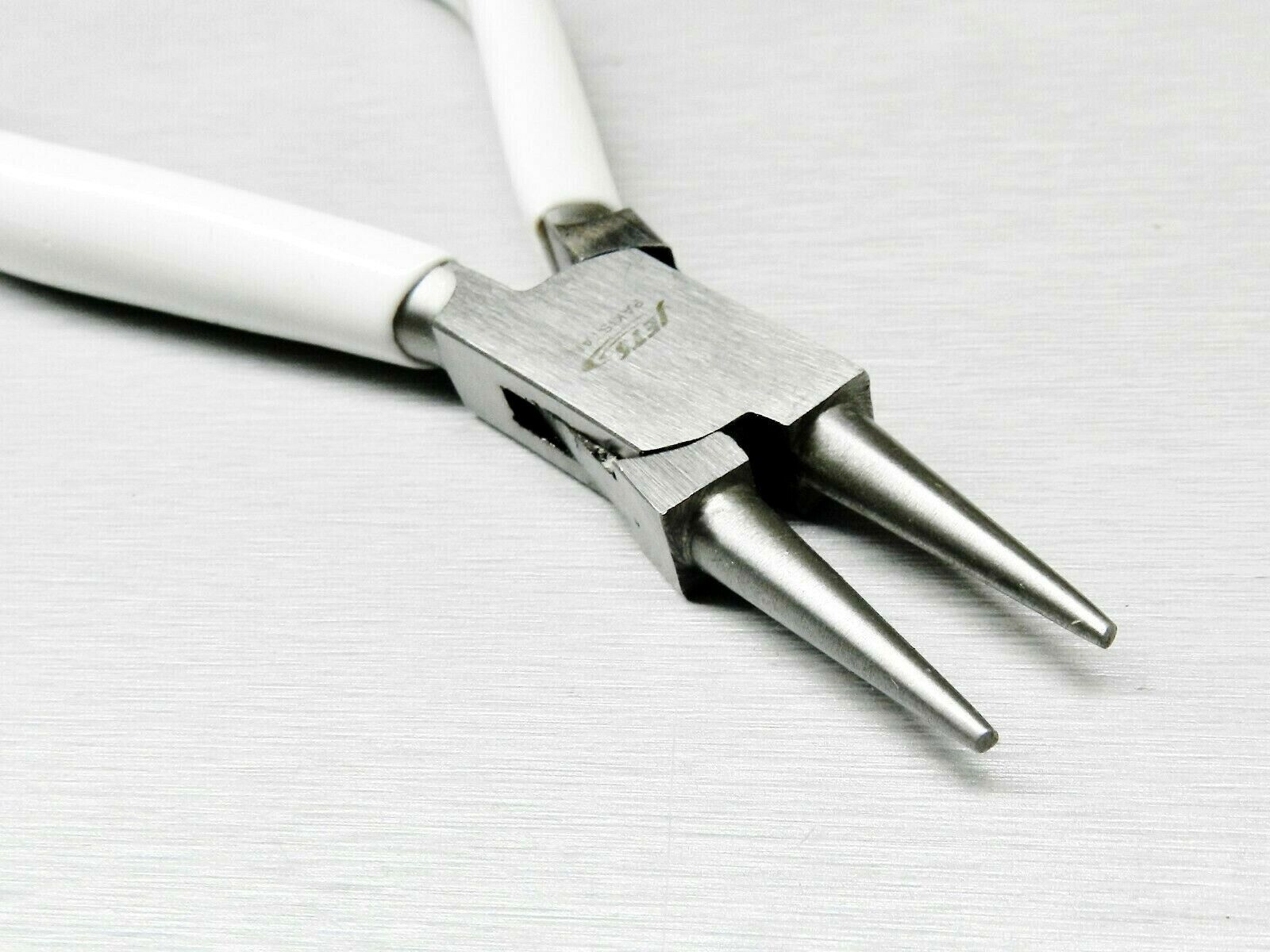 6-1/2" Thick Gauge Round Nose Pliers for Metalsmithing