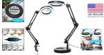 LED Magnifying Glass with Heavy Base for Crafts
