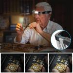 LED Lighted Magnifying Glass - 1.5X to 5X