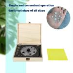 Star Shape Disc Cutter Set with 10 Punches