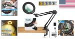 10X LED Magnifying Glass with Light