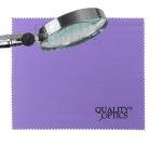 Steel and Glass Desktop Magnifier with Clamp