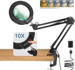 10X LED Magnifying Glass with Light