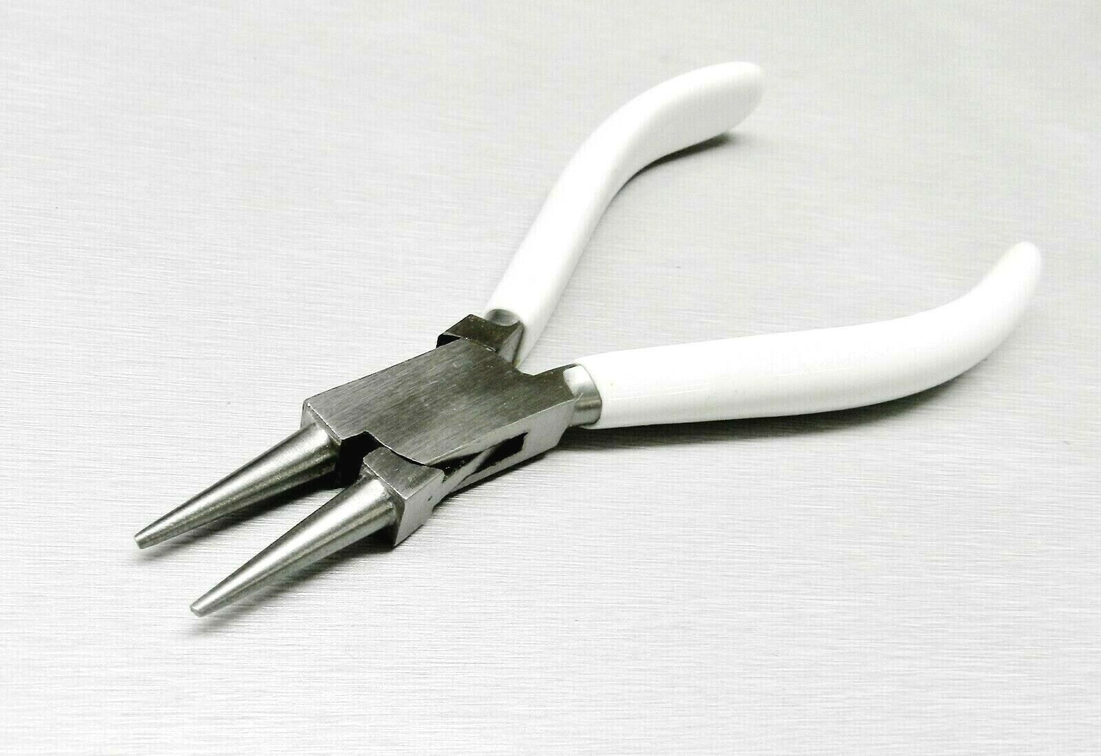 6-1/2" Thick Gauge Round Nose Pliers for Metalsmithing