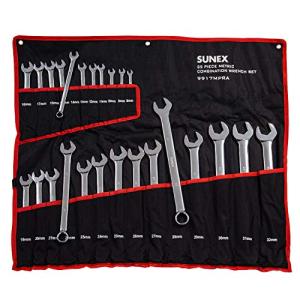 Sunex 25-Piece Metric V-Groove Wrench Set