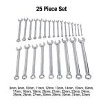 Sunex 25-Piece Metric V-Groove Wrench Set