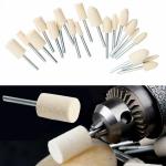 20 Pack Wool Buffing Pads for Dremel Tool