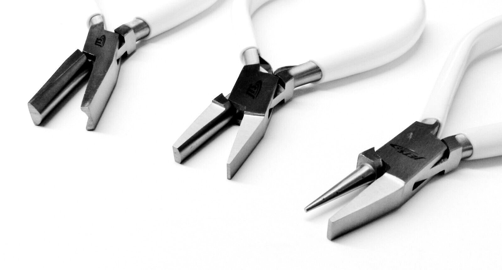 Metalsmithing 3-Pliers Set for Shaping Wire & Jewelry