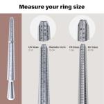 Jewelry Ring Sizer Tool Kit with Handbag