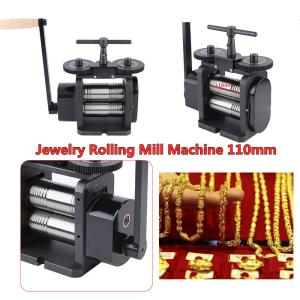 4" Manual Rolling Mill for Jewelry Making