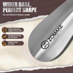 Portable Stainless Steel Shoe Horn Set - 2 Pcs