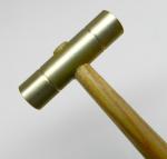Brass Flat Face Hammer 2oz for Jewelry Making