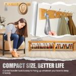 Portable Stainless Steel Shoe Horn Set - 2 Pcs