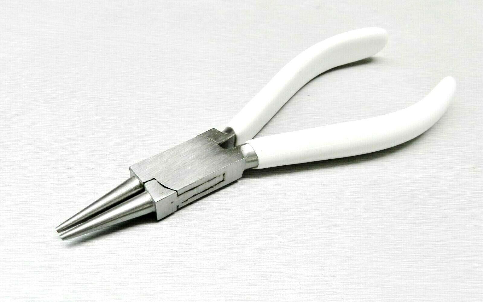 6-1/2" Thick Gauge Round Nose Pliers for Metalsmithing