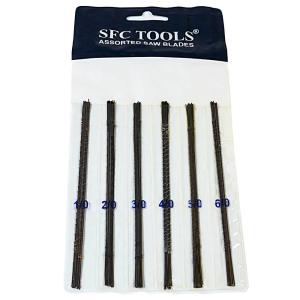 Jeweler's Saw Blades Set, Sizes 1/0 to 6/0
