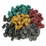 80-Pack Rotary Tool Polishing Buffing Wheels