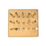 15-Piece Repoussé Punch Set for Jewelry Making