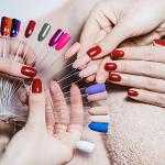 100pcs Fan Nail Swatch Sticks with Number Stickers