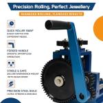 3-Inch Manual Rolling Mill for Jewelry Making