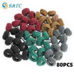 80-Piece Metal Polishing Buffing Wheel Kit