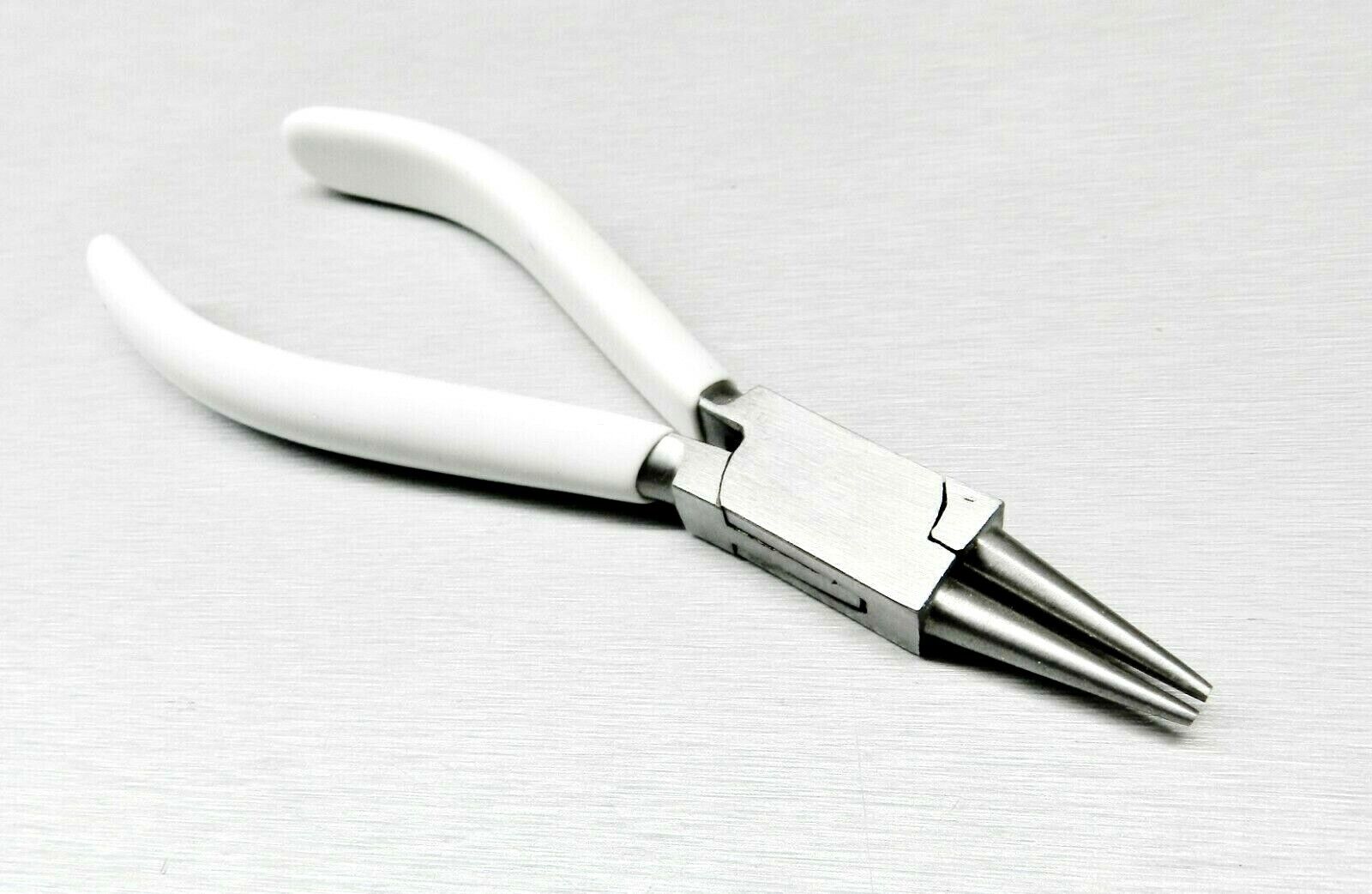 6-1/2" Thick Gauge Round Nose Pliers for Metalsmithing