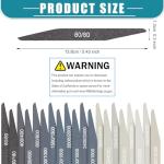 20 Pcs Sanding Sticks for Model Crafting
