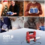 Milwaukee-Compatible Power Grease Gun, 10,000 PSI