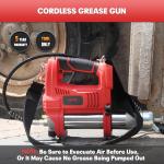 Milwaukee-Compatible Power Grease Gun, 10,000 PSI
