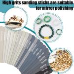20 Pcs Sanding Sticks for Model Crafting