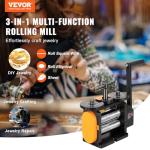 VEVOR 2.24" Jewelry Rolling Mill Machine 3-in-1